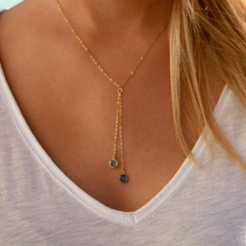 Fashion Necklace for Women Choker Chain Statement Necklace Pendants Glass Crystal Vintage Collar Maxi Bohemian Necklaces jewelry