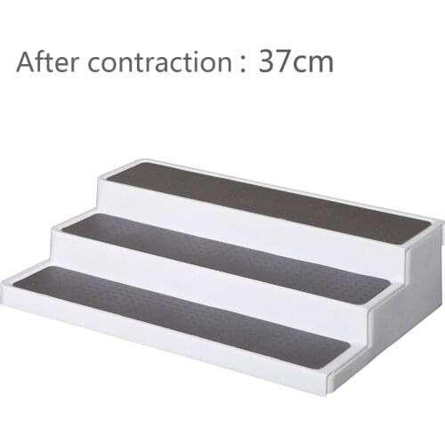 3 Tier Kitchen Cabinet Spice Shelf Rack Home Organizer Cupboard Organiser