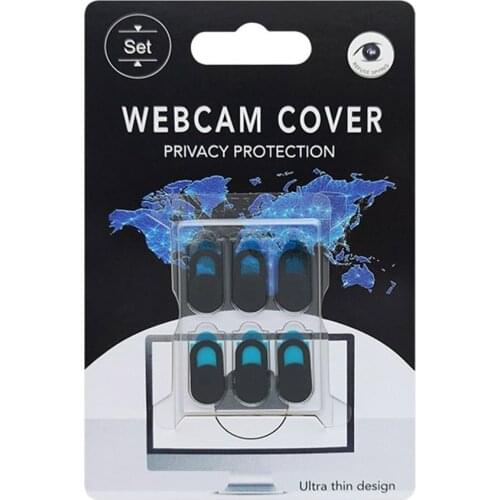 8pcs Computer Lens Cover Universal Antispy Camera Cover Elliptical Camera Occlusion Stickers Camera Privacy Cover