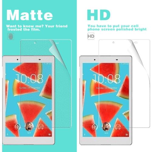 Anti-Glare Matte Film For Lenovo Tab 4 8 in TB850F HD Clear Glossy Film With Cleaning Tools Cell Phone Cover With Cleaning Tools