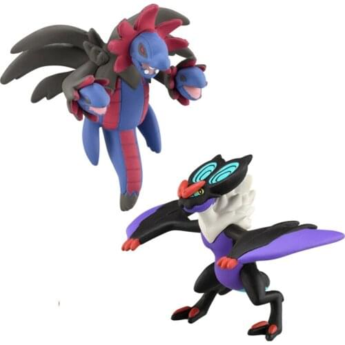 TAKARA TOMY Genuine Pokemon MS Series Noivern Hydreigon Limited Rare Action Figure Model Toys Collection Fans Gift