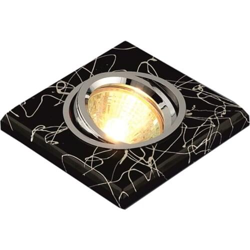 Square PC plastic downlight spotlight ceilinglamp MR16 GU10 Pinker2060