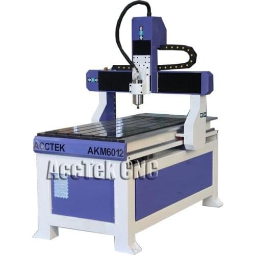 ACCTEK 6012 Mini Cnc Router/ Aluminum Acrylic Wood Working Carving Machine