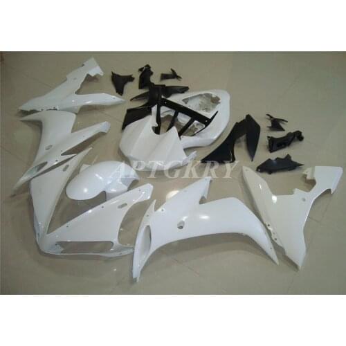 New ABS Plastic Shell Motorcycle Fairing kit Fit For YAMAHA YZF R1 2004 2005 2006 YZF-R1 YZF 1000R Bodywork set White