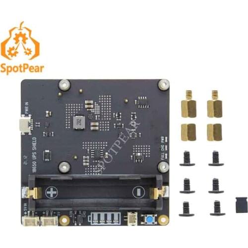 Raspberry Pi 4 Model B 4B Lithium Battery 18650 UPS Expansion Board X703 V1.2 uninterruptible power