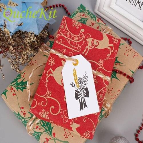 Christmas Wrapping Paper Gift Package Wedding Green Decoration Gift Box Packaging Artware Paper Origami Decorative Paper