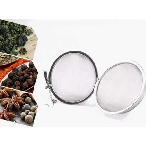 Free Shipping 500pcs /lot Stainless Steel Tea Pot Infuser Sphere Mesh Strainer Ball 5cm Stainless Steel