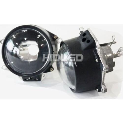 Universal use car fog light projector smart for car styling and motorcycle headlamp fit H7, D2S, D4S xenon or halogen bulb