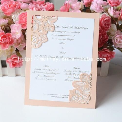 Top Grade fashion Acrylic Wedding Card Invitation,Acrylic Invitations Card