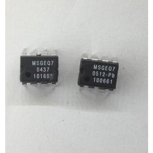 2pcs/lot MSGEQ7 DIP8 integrated circuit ( IC) chip new and good quality