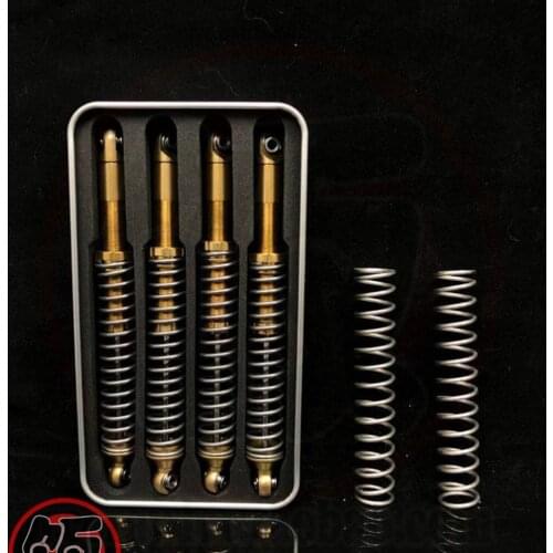 4PCS Metal Steel Shock Absorber Spring For capo jkmax Suspension Shocks jk max Rc Crawler Parts & Accessories