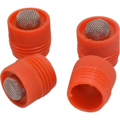 400 Pcs Animal Feeding Equipment Pig Drinking Water Accessories Stainless Steel Filter Cap Nipple Drinking Fountains