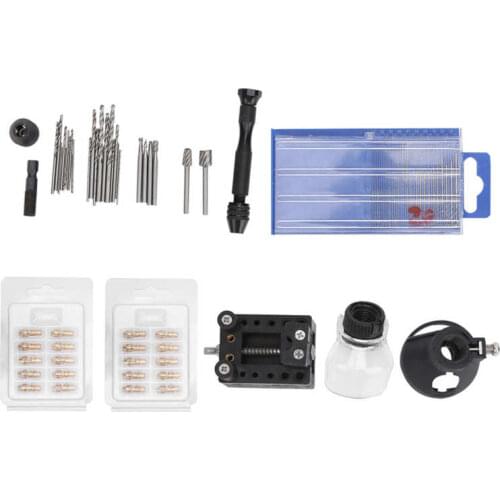 72Pcs HSS Mini Electric Drill Accessories Chuck Engraving Cutter Positioner Drilling Bits Set With Strict Quality Control