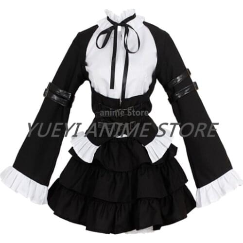 Anime Fairy Tail Erza Scarlet Cosplay Costume Lolita Dress