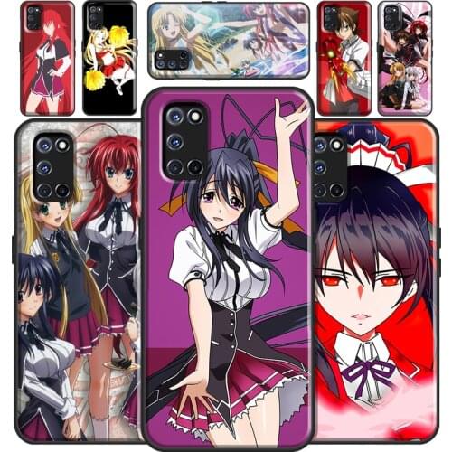 High School Dxd Anime Case For OPPO A72 A52 A15 A91 A83 A3S A5S A5 A9 A53 A31 2020 F5 F7 Find X2 X3 Pro Cover
