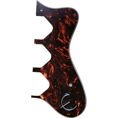 Pleroo Custom Guitar parts For US Epi Electric Guitar RIVIERA P93 Guitar pickguard Scratch Plate & E Logo