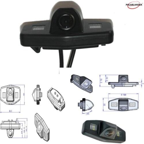 CCD Night Vision Cam Reverse Backup Parking Waterproof For Honda Accord City Civic Odyssey Acura TL TSX Car Rearview Camera