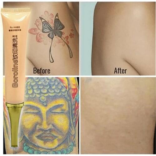 Permanent Natural Plant Extract Tattoo Print Removal Men Women Painless Pain Eyebrow Eyeliner Skin Tattoo Mini Cleaning Cream