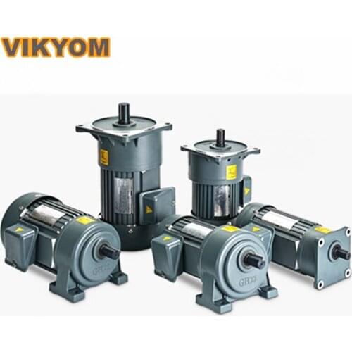 Gear speed motor 220 / 380V Three-phase single-phase adjustable variable speed asynchronous motor Reducer