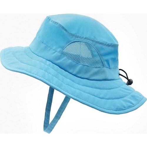 Connectyle Boys Girls UPF 50+ Bucket Sun Hat Lightweight Adjustable UV Sun Protection Hats Summer Kids Play Hat