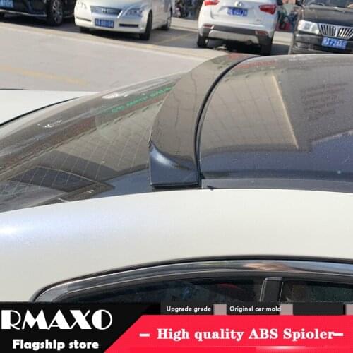 For Honda Accord Roof Spoiler 2014-2017 Accord Roof Spoiler DY ABS Material Car Rear Wing Primer Color Rear Spoiler