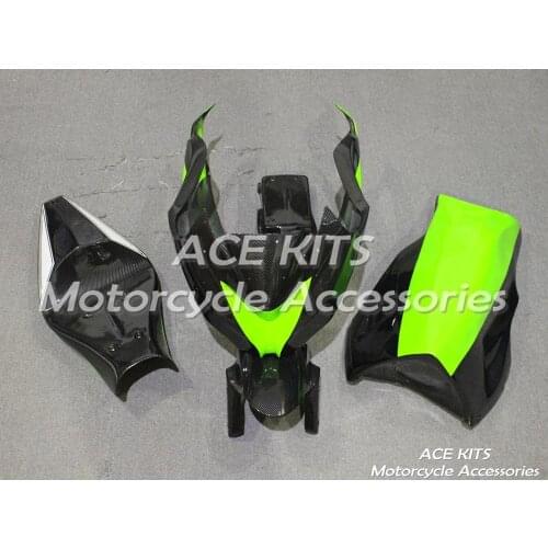 Fiberglass racetrack version For Kawasaki Ninja ZX6R 636 2013 2014 2015 2016 2017 Any color No.FF2251