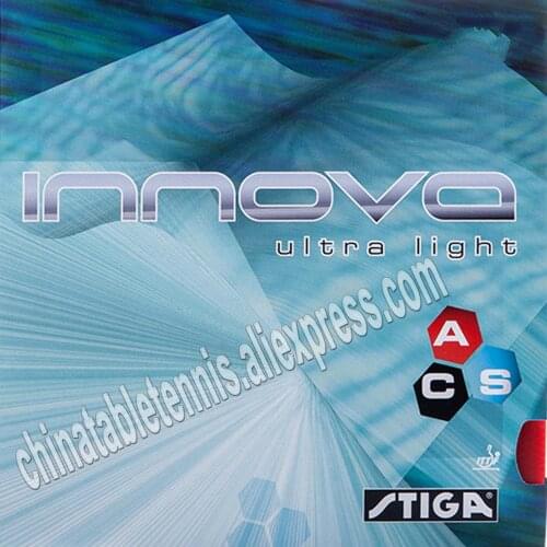 Super Light Stiga Innova Ultra Light Table Tennis Rubber Pingpong With High Elastic Sponge Pimples In(only 45g)