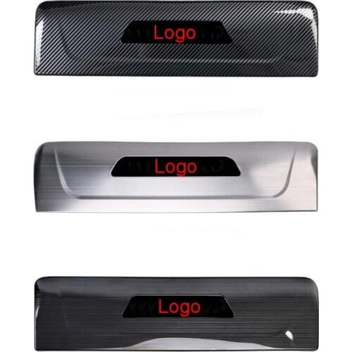 Tonlinker Armrests Side Panels Cover Stickers For TOYOTA Corolla Altis 2014-17 Car Styling 4 PCS Stainless Steel Cover stickers