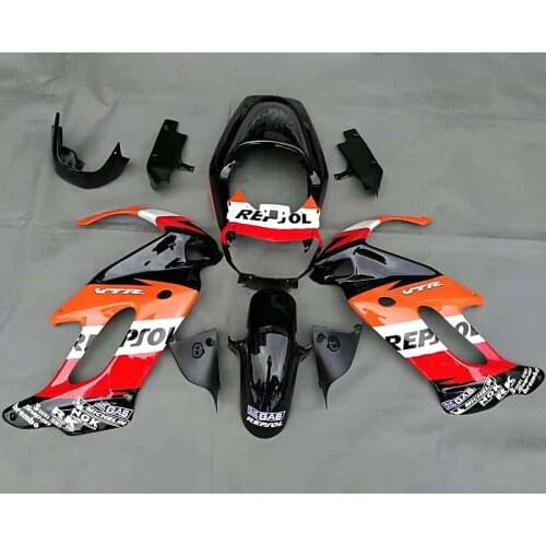 VTR1000F 97-05 Injection ABS Fairing Bodywork Cowling Frame Cover Side Panel Mudguard Fender for Honda VTR 1000F 1997 - 2005