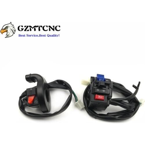 XG250 Horn Turn Signal Switches Electric Start Headlight on/off Flameout Switch handle Button Control For Yamaha Tricker XG 250