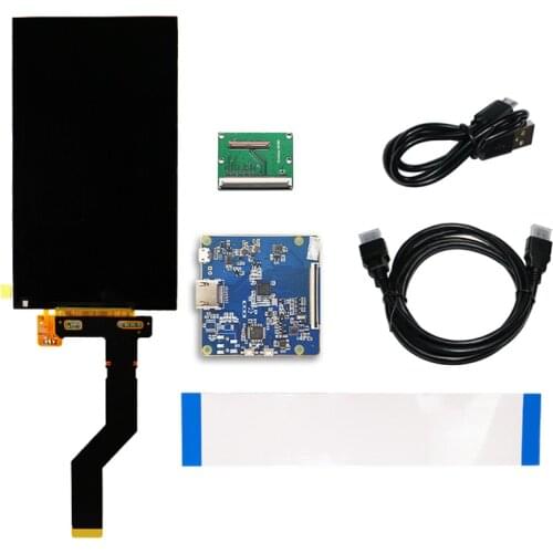 6 Inch 2K LS060R1SX02 LCD Display for Sharp 1440x2560 Panel HDMI-Compatible to MIPI to 3D Printer Board Remove/with Backlight