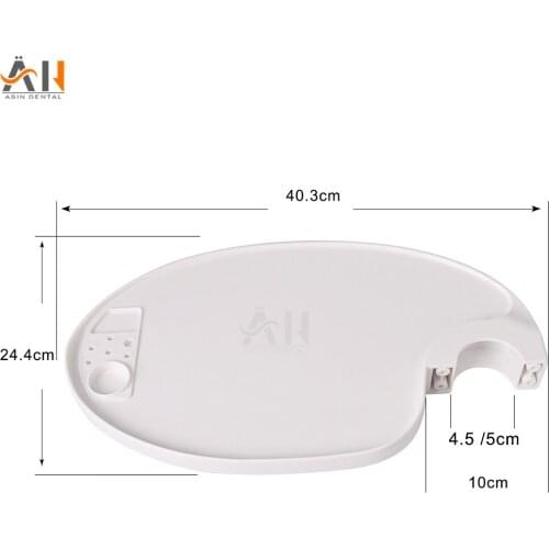 1PC White Dentistry Parts Instrument Dental Chair Scaler Tray Accessories Units Dental Storage Holder