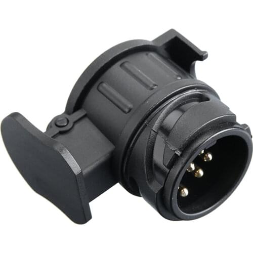 13 To 7 Pin Trailer Connector 12V Towbar Towing Plug Adapter Waterproof RV Plugs Socket Adapter Protect Accessories