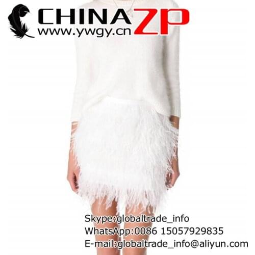 Free Shipping via Express EMS/DHL/FEDEX 50yards/lot CHINAZP Wholesale White Ostrich Feather Trimming Fringe