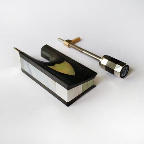 Violin Top Quality Old Sterling Sivler Bow Frog EB016