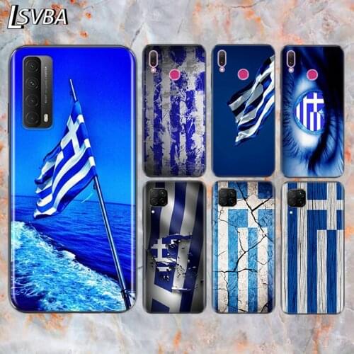 Greece Greek national flags For Huawei Y9S Y6S Y8S Y9A Y7A Y8P Y7P Y5P Y6P Y7 Y6 Y5 Pro Prime 2020 2019 2018 Phone Case