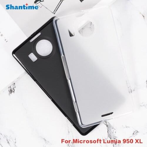For Microsoft Lumia 950 XL Gel Pudding Silicone Phone Protective Back Shell For Microsoft Lumia 950 XL Soft TPU Case