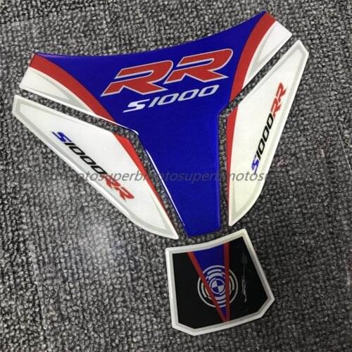 For BMW S1000RR S1000 RR 3D Tank Pad Stickers Decal Oil Cover Sticker