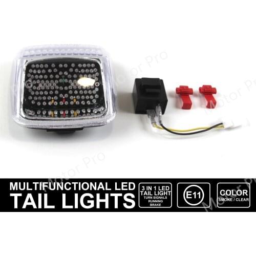 Taillight For HARLEY DAVIDSON V-ROD LED Turn Signals Brake Tail Light Motorcycle Replacement Accessories Smoke Clear V Rod