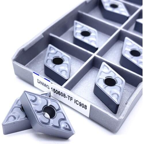 Carbide Insert DNMG150604 DNMG150608 TF IC907 High Quality CNC Lathe Parts Tool DNMG 150604/150608 IC908 Milling Machine Insert