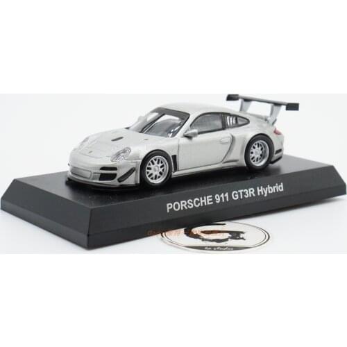 Kyosho 1/64 Porsche 911 GT3 Hybrid Diecast Collection of Simulation Alloy Car Model Children Toys