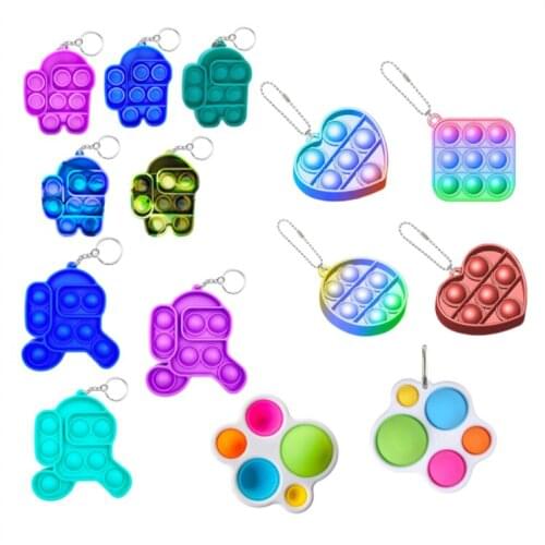 Fidget Simple Dimple Toy Fat Brain Toys Stress Relief Sensory Hand Toy Babay Early Educational Practice Board Adult Party Gift