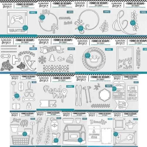 New Christmas letter label metal Cutting Dies Stencils DIY Scrapbooking Paper/photo Cards Embossing Dies