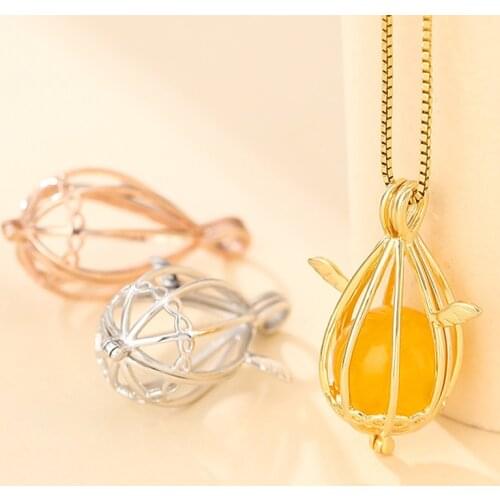 925 Sterling Silver Round Pendant Base Setting Cabochons 8mm-12mm For DIY Jewelry Making Gold Pendants Blank Tray Bezels