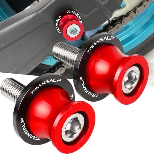 Motorcycle 6MM 8MM 10MM Swingarm Spools Slider Stand Screws For Honda TRANSALP DOMINATOR NX 650 FMX 650 XLV 600 650 700
