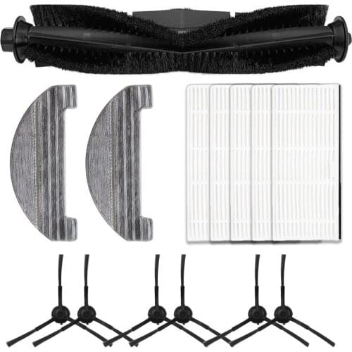 Main Roller Brush Side Brush HEPA Mops Robot Vacuum for Proscenic M8 Pro Vacuum Cleaner Accessories Replacement