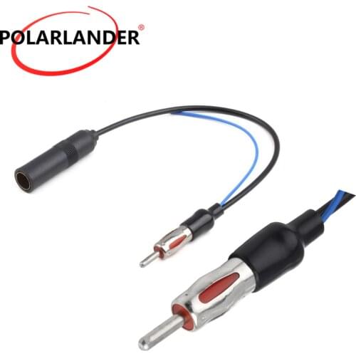 Polarlander Car FM/AM Stereo Radio Inline Antenna Booster Signal Amp Amplifier 12-24V Amplificateur Antenne