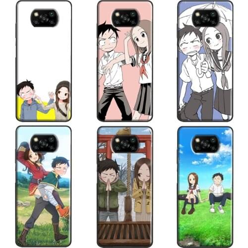 Nishikata and Takagi-san Anime Case For Xiaomi Mi 11 Pro 10T Mi Note 10 Lite 11 Ultra Phone Cover For POCO X3 Pro M3 F3