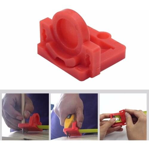 Tape Measure Scriber Woodworking Tape Measure ABS Cement Board Tile Contractor Guide Cut Drywall Tool Attachment Tools