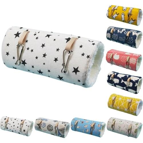 Hamster Cage Ferret Tunnel Hammock For Rat Warm Hamster Tube Toy Hanging Bed Cage For Hamster Rabbit Guinea Pig Small Animals